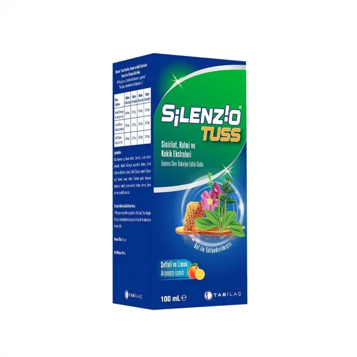 Silenzio Tuss Sıvı Takviye Edici Gıda 100 ml