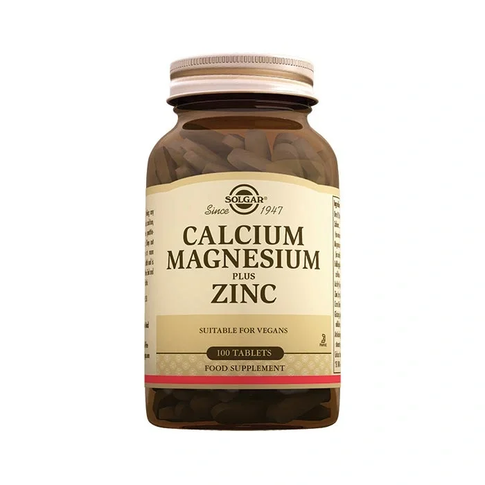 Solgar Calcium Magnesium Plus Zinc 100 Tablet