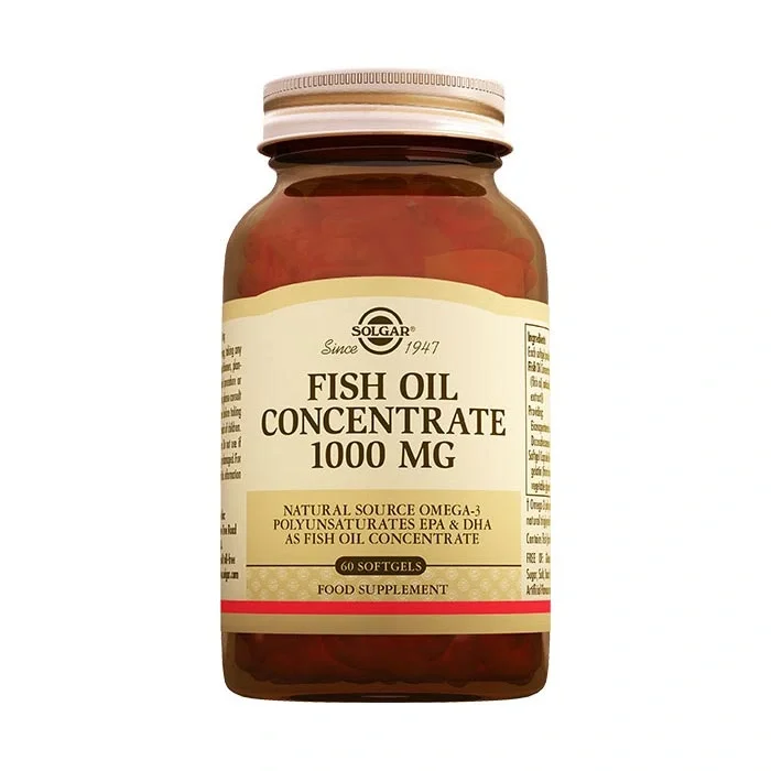 Solgar Fish Oil Concentrate 1000 mg 60 Softgel