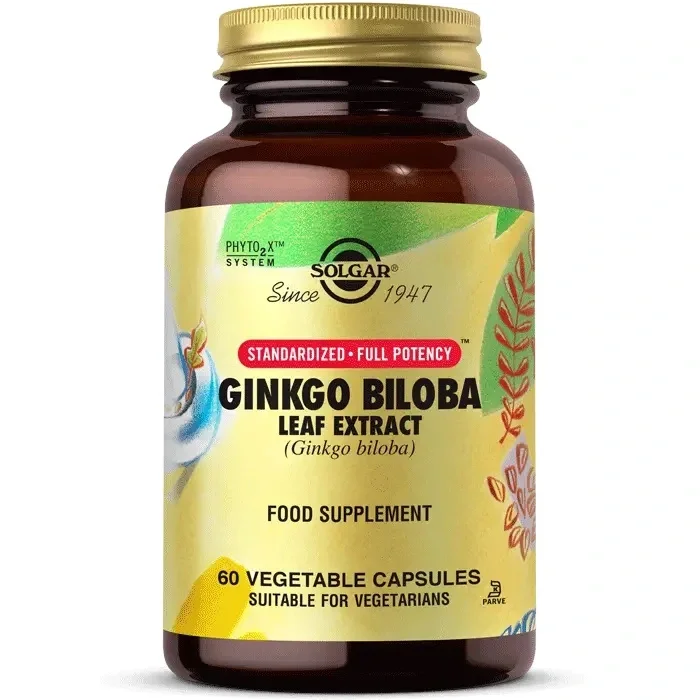 Solgar Ginkgo Biloba Leaf Extract 60 Kapsül