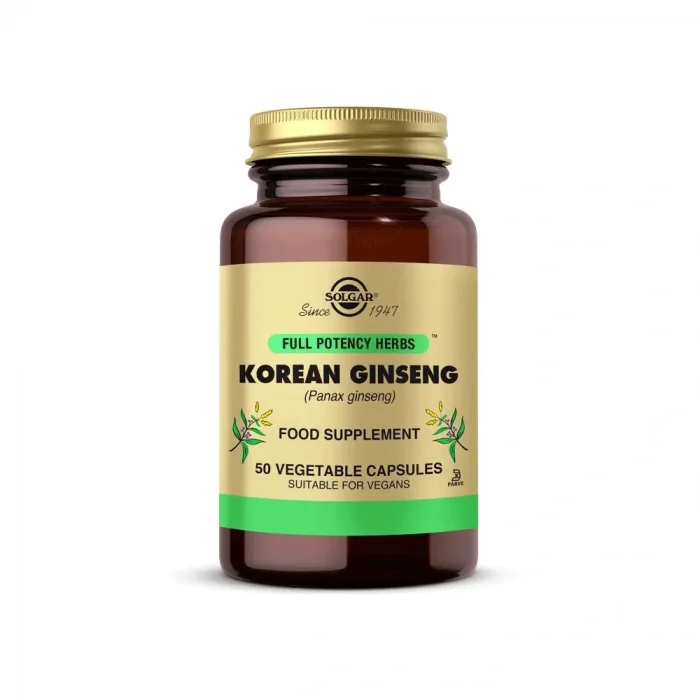 Solgar Korean Ginseng 50 Kapsül