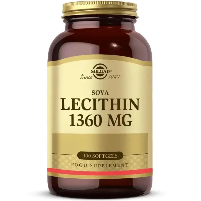 Solgar Lecithin 1360 mg 100 Kapsül