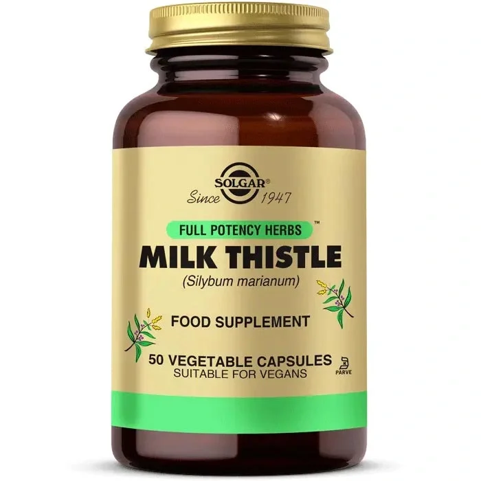 Solgar Milk Thistle 100 mg 50 Kapsül