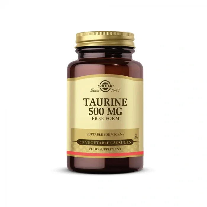 Solgar Taurine 500 mg 50 Kapsül