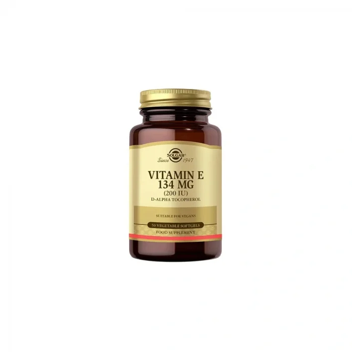 Solgar Vitamin E 200 IU 50 Vegetable Softgel