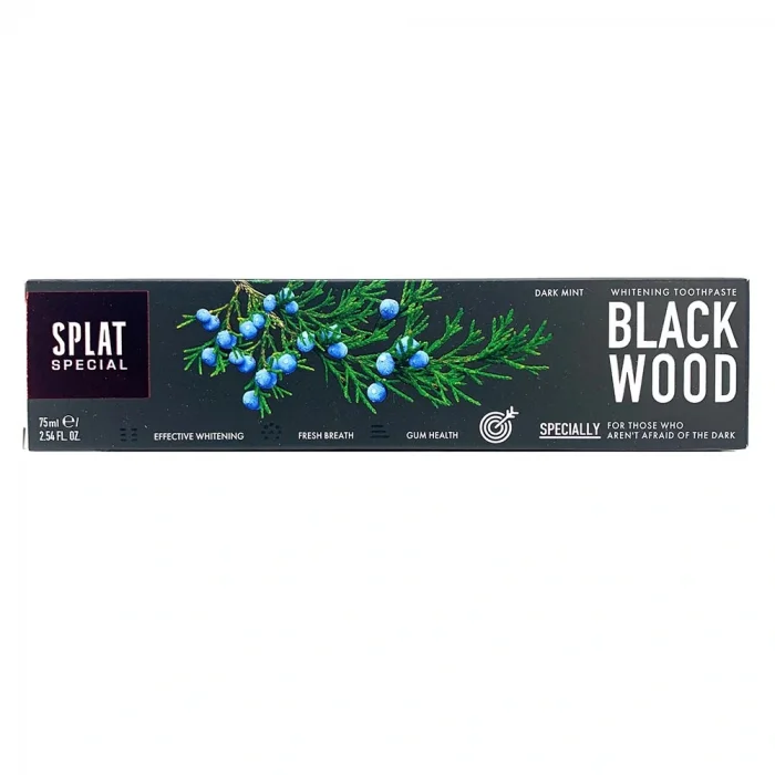 Splat Diş Macunu Blackwood 4 Ton Beyaz 75 ml