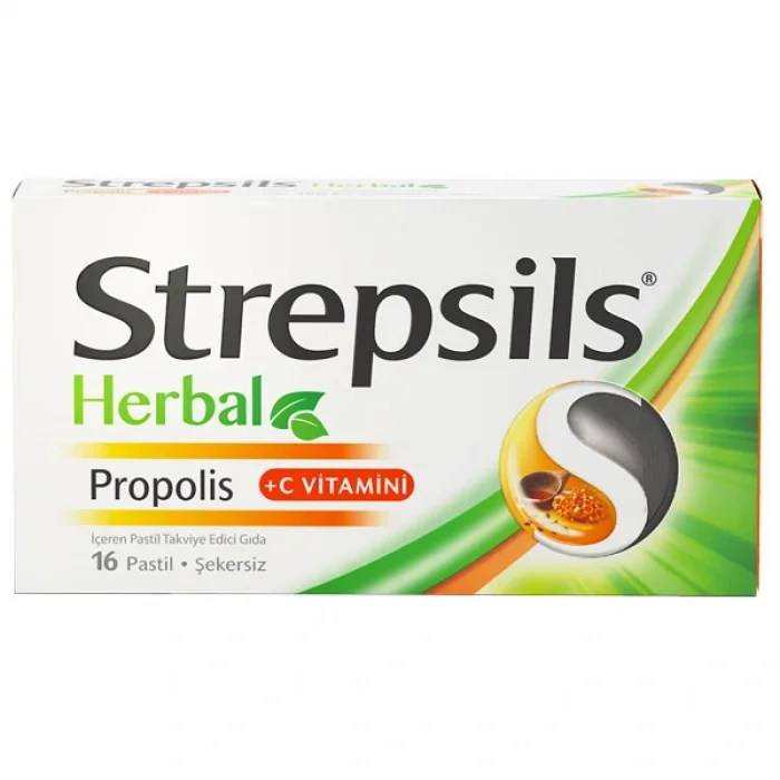 Strepsils Herbal Propolis Aromalı 16 Pastil