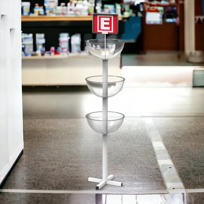 Üç Çanaklı Ürün Teşhir Standı