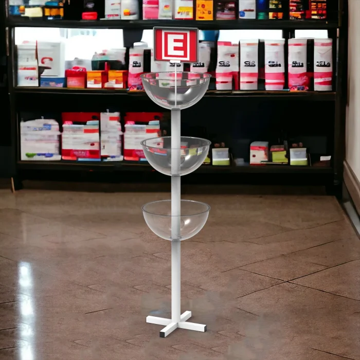 Üç Çanaklı Ürün Teşhir Standı