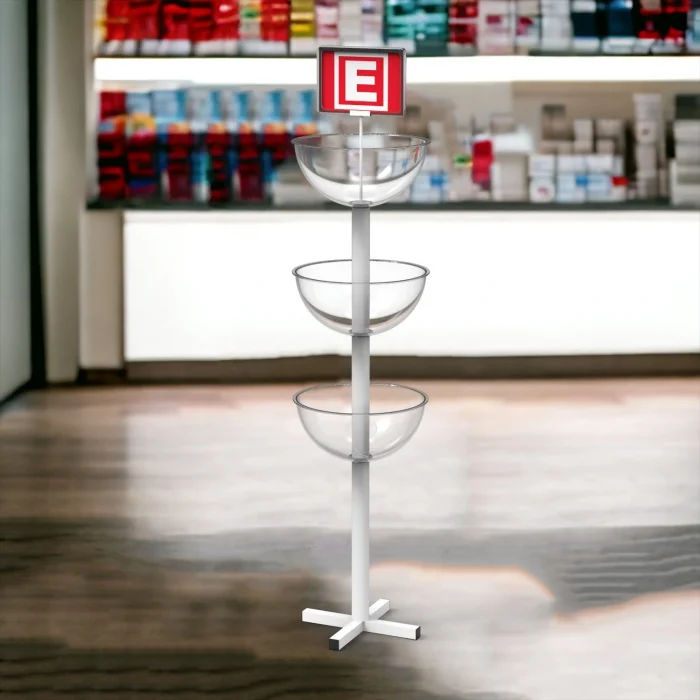 Üç Çanaklı Ürün Teşhir Standı