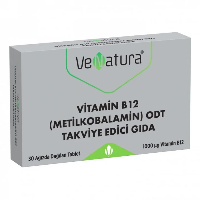 Venatura B12 Metilkobalamin 30 Tablet