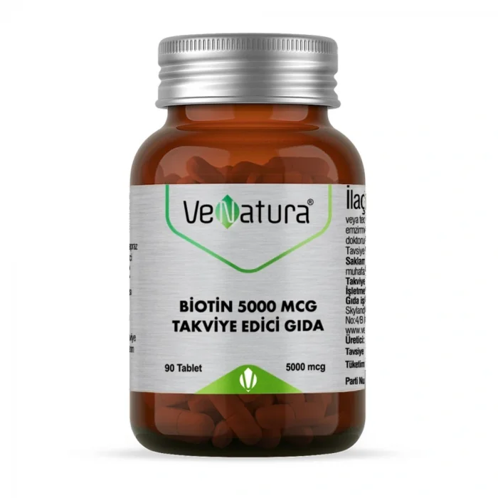 Venatura Biotin 5000 mcg 90 Tablet