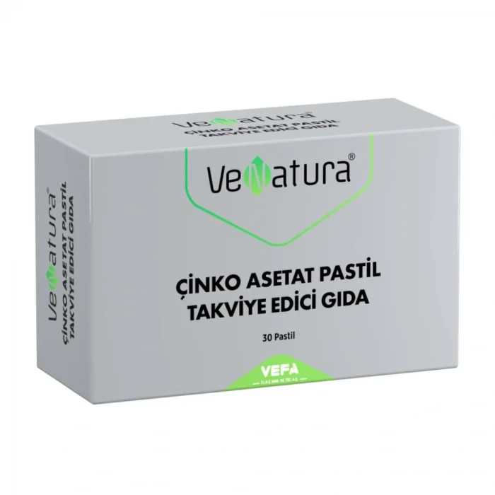 Venatura Çinko Asetat 30 Pastil