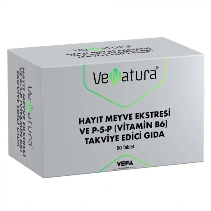 Venatura Hayıt Meyve Ekstresi P5P Vitamin B6 60 Tablet