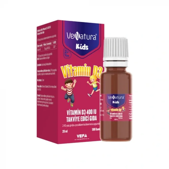 Venatura Kids Vitamin D3 Damla 20 ml