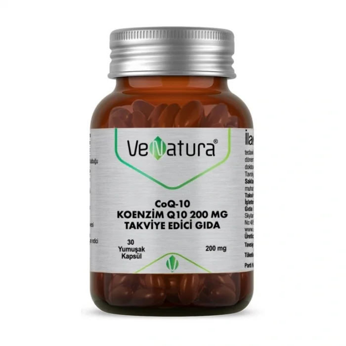 Venatura Koenzim Q10 200 mg 30 Kapsül