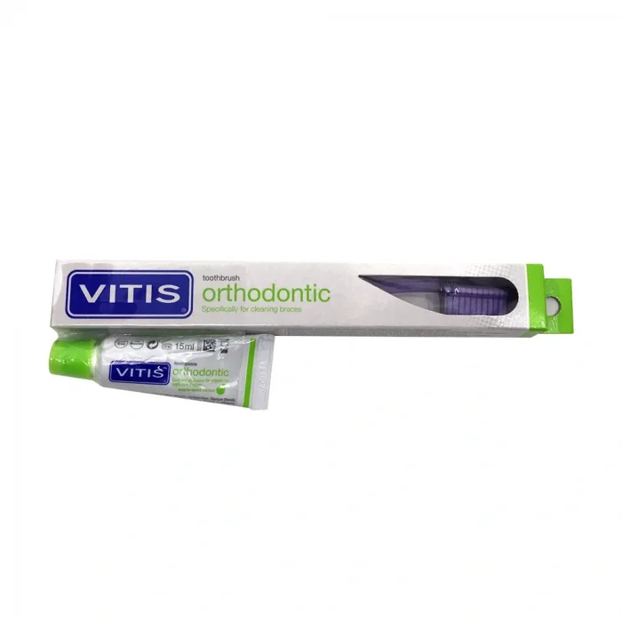 Vitis Orthodontic Diş Fırçası + 15 ml Diş Macunu