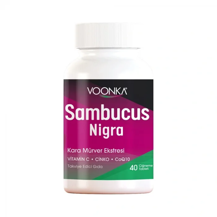 Voonka Sambucus Nigra Çiğneme 40 Tablet