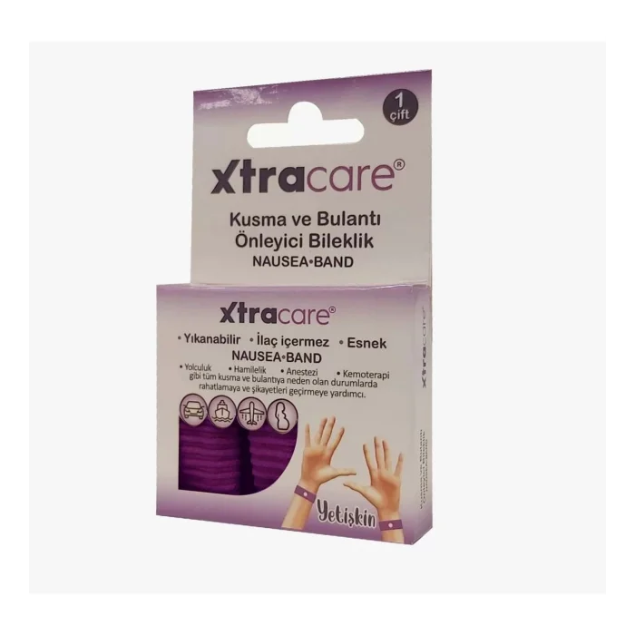 Xtracare Kusma ve Bulantı Önleyici Bileklik - Mor