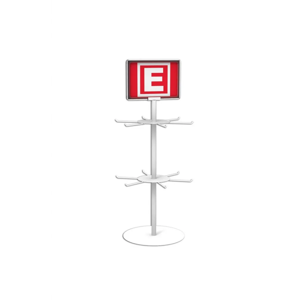 2 Katlı Banko üstü Stand