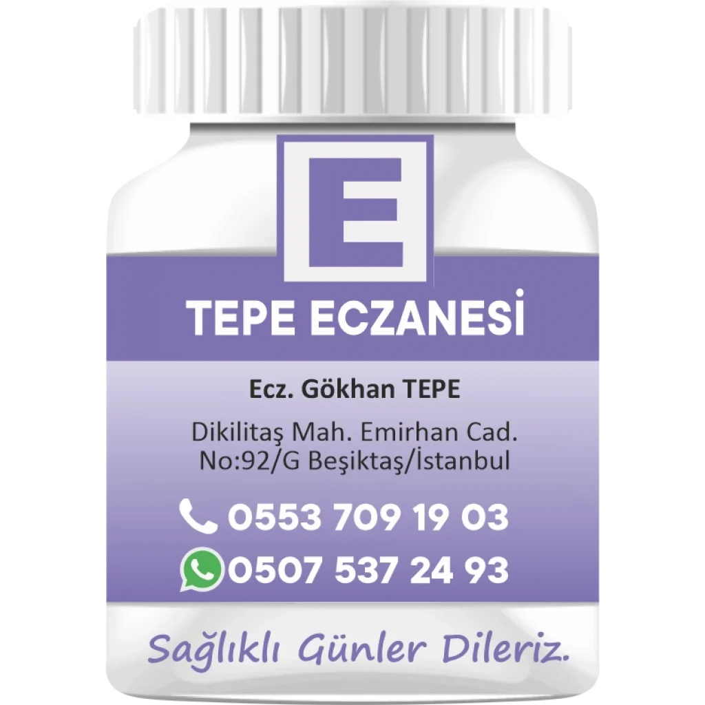 İlaç Şişesi Elektrik Mavisi - 1000 Adet