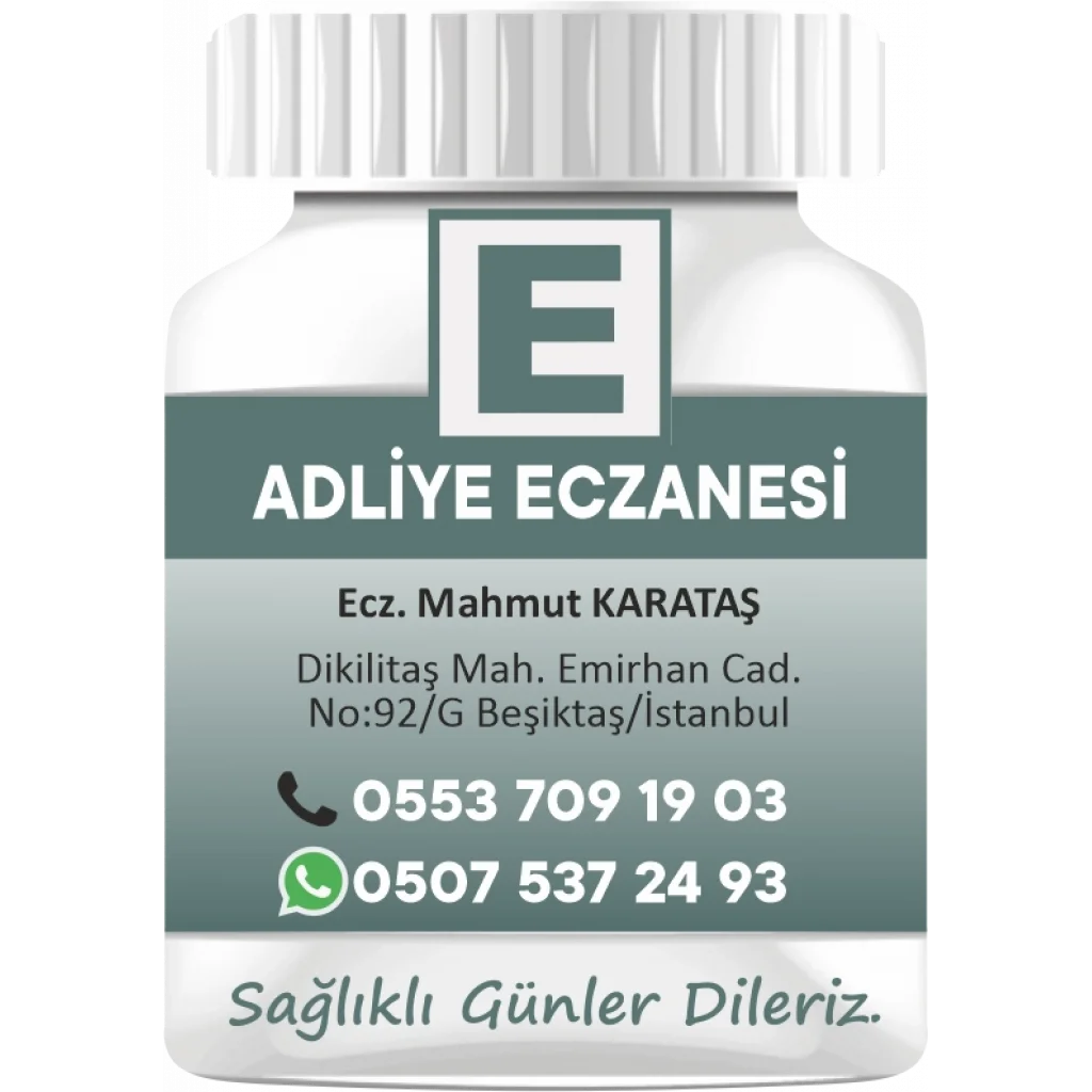 İlaç Şişesi Orman Yeşili  - 1000 Adet