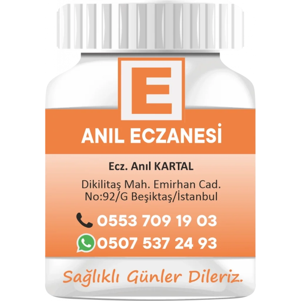 İlaç Şişesi Sonbahar Turuncusu - 1000 Adet