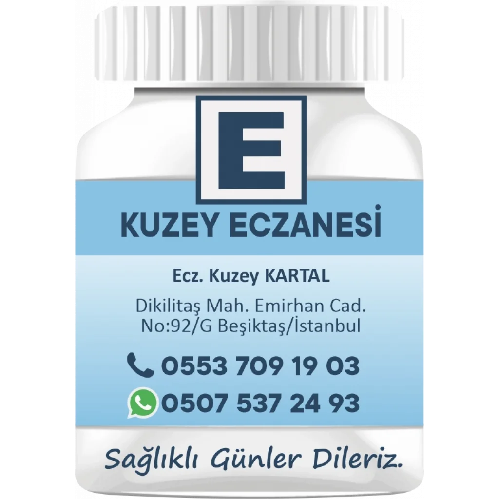 İlaç Şişesi Gök Mavisi  - 1000 Adet