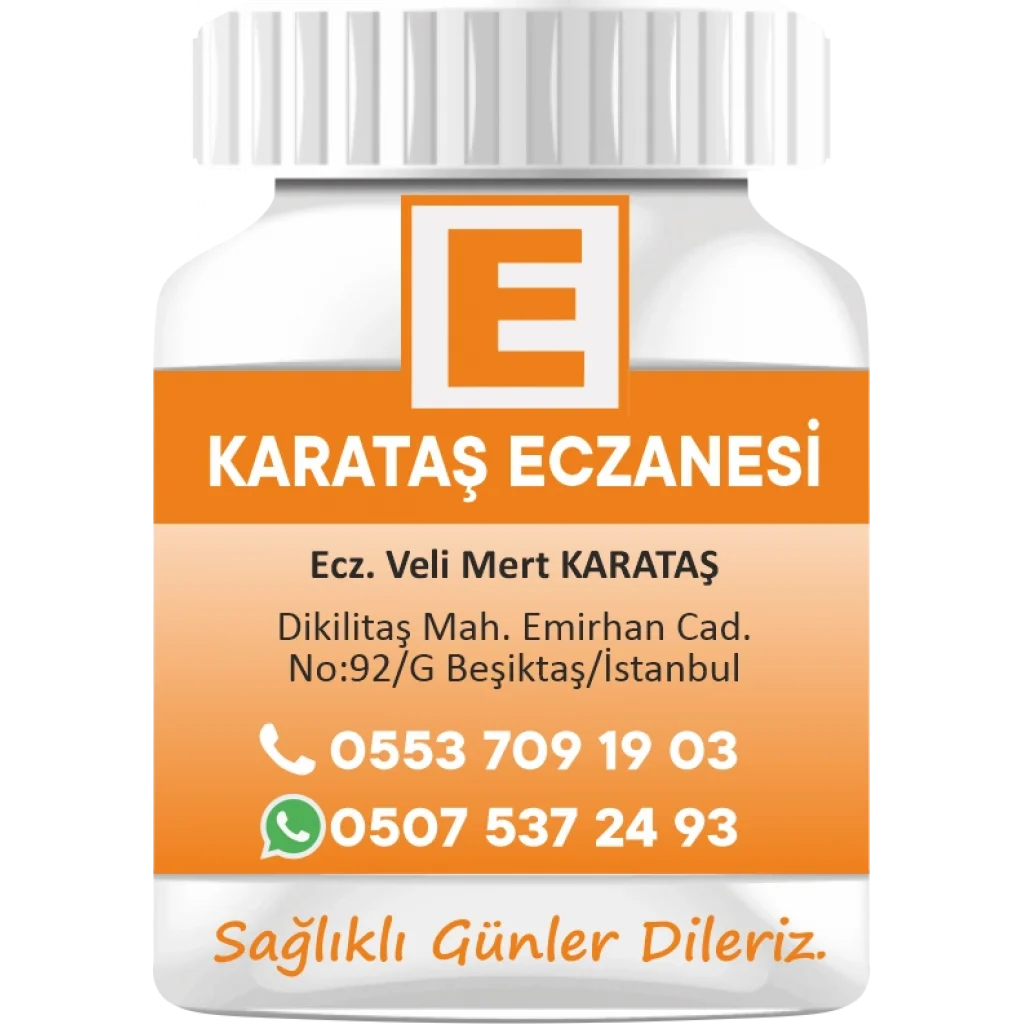 İlaç Şişesi Turuncu - 1000 Adet
