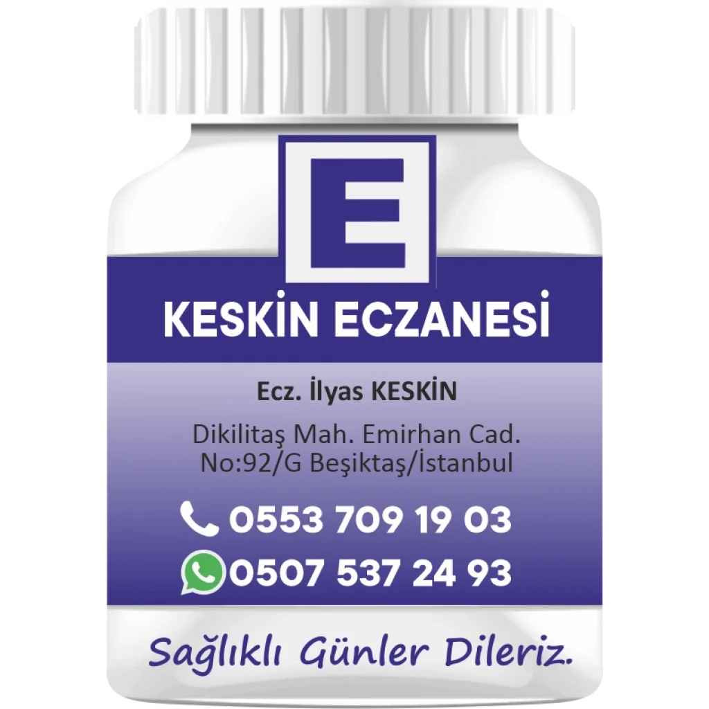 İlaç Şişesi Mavi - 1000 Adet