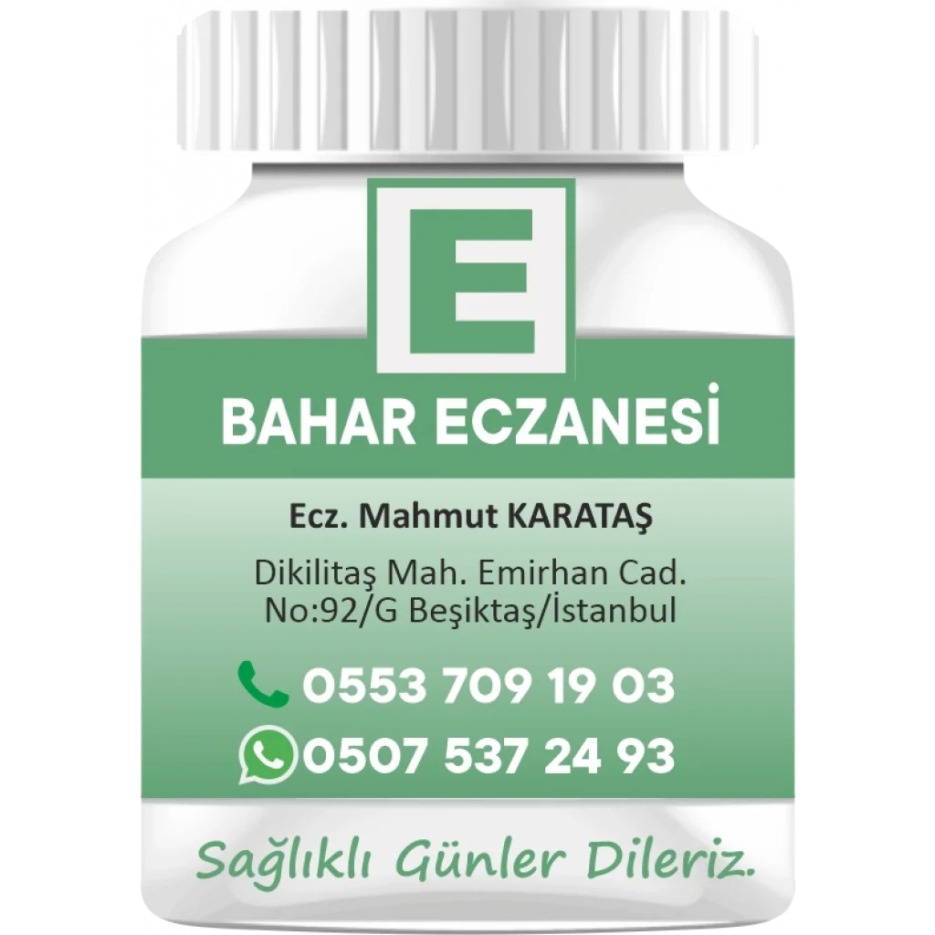 İlaç Şişesi Bahar Yeşili - 1000 Adet