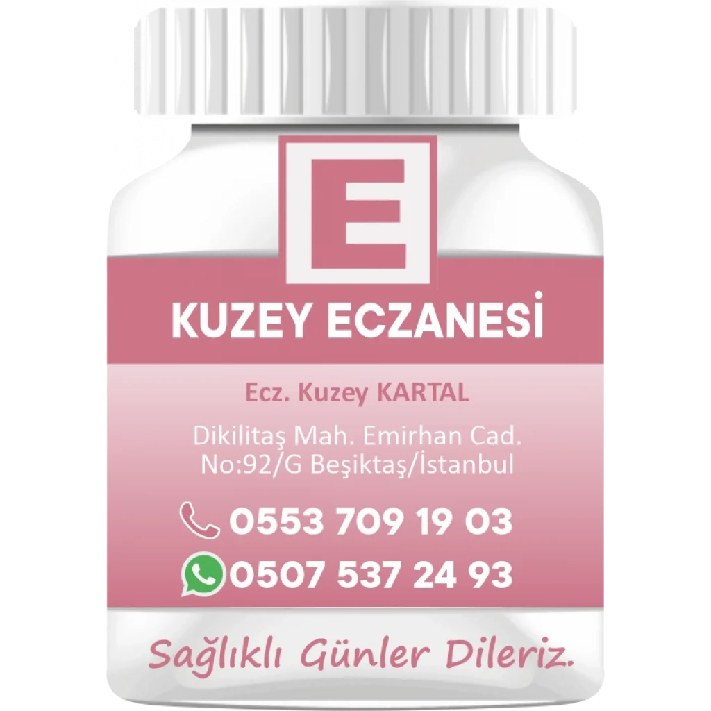 İlaç Şişesi Koyu Gül - 1000 Adet