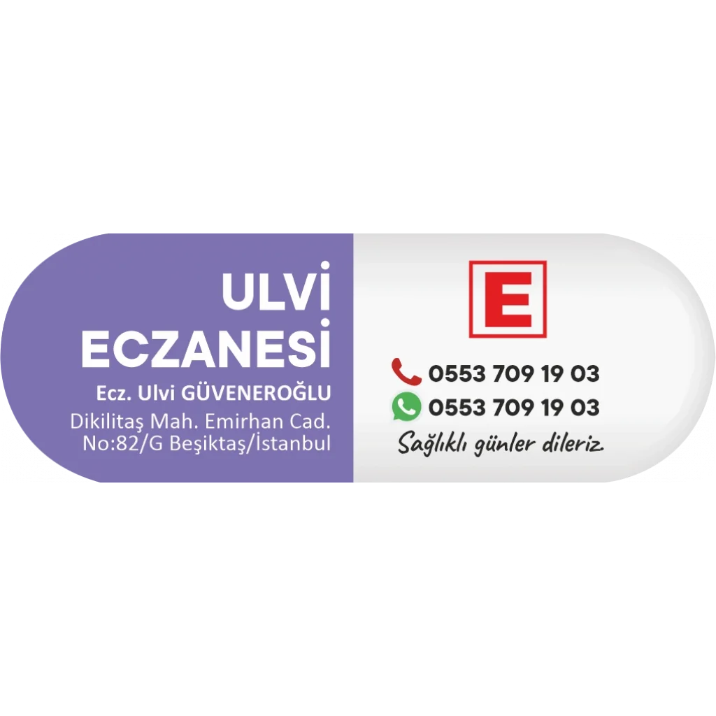 İlaç Kapsülü Elektrik Mavisi E Logolu - 1000 adet