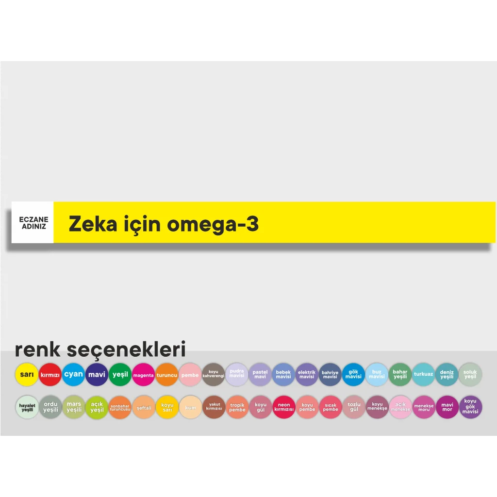 Zeka için omega-3