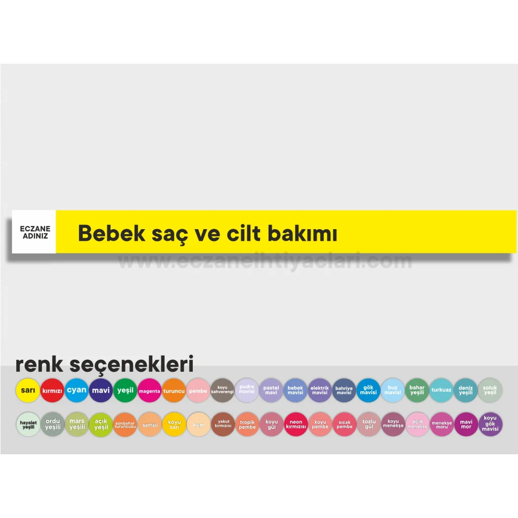 Bebek saç ve cilt bakımı