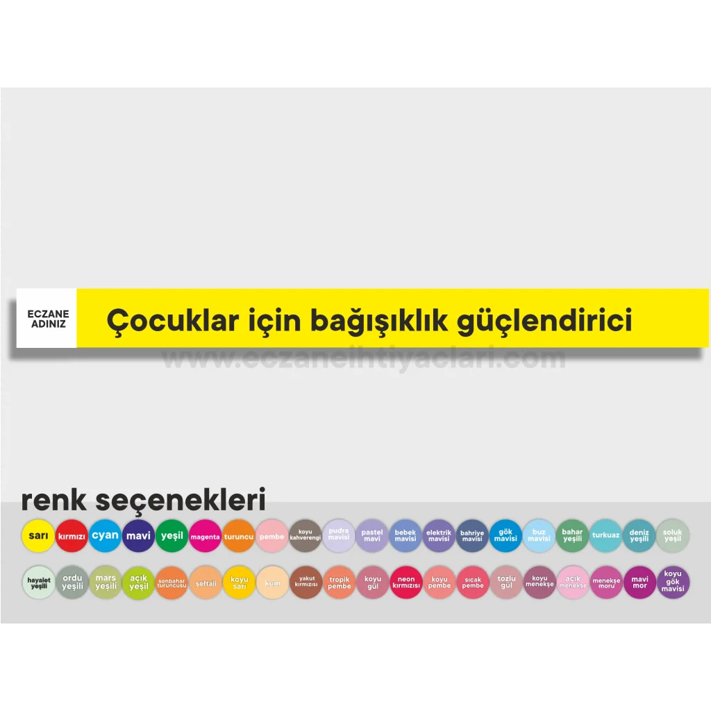 Çocuklar için bağışıklık güçlendirici