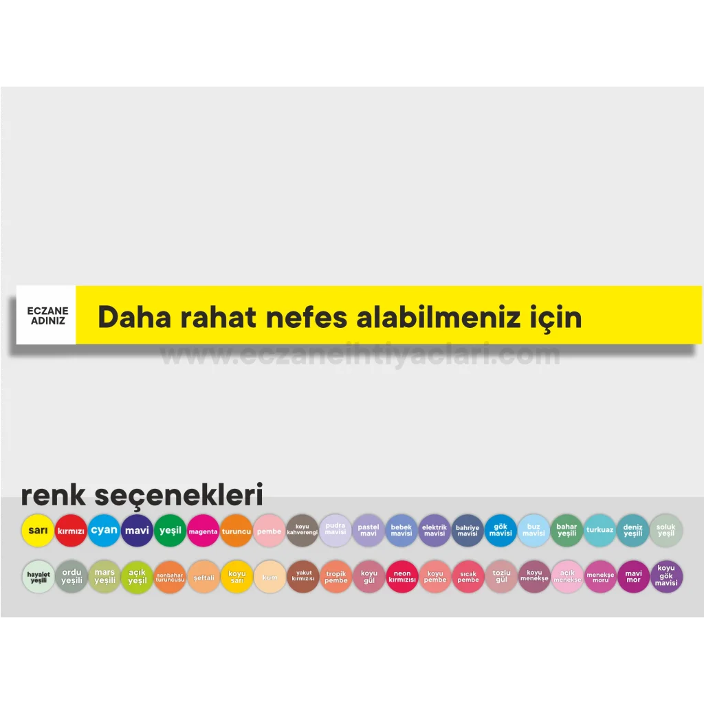 Daha rahat nefes alabilmeniz için