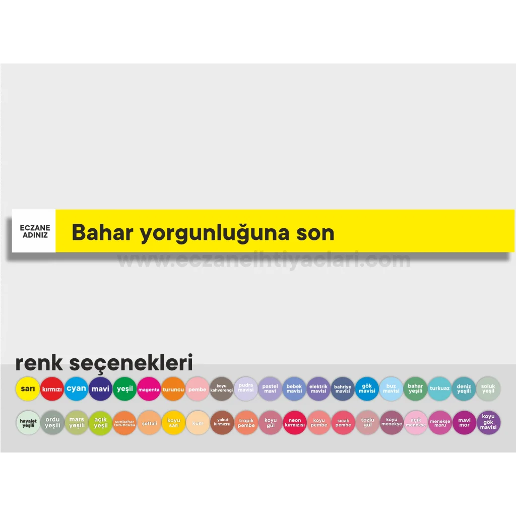 Bahar yorgunluğuna son