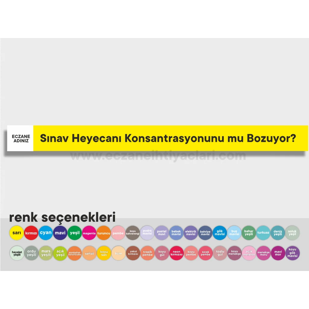 Sınav Heyecanı Konsantrasyonunu mu Bozuyor?