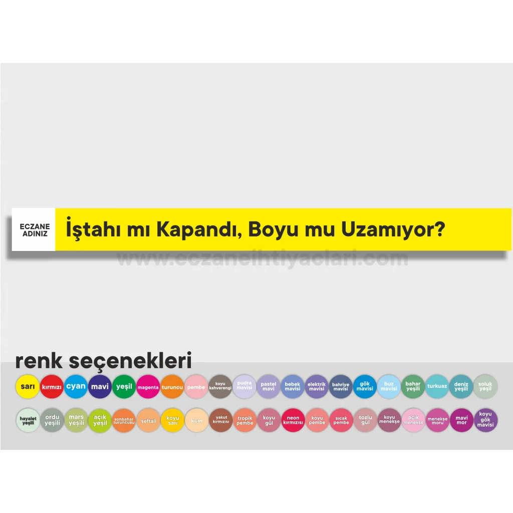 İştahı mı Kapandı, Boyu mu Uzamıyor?