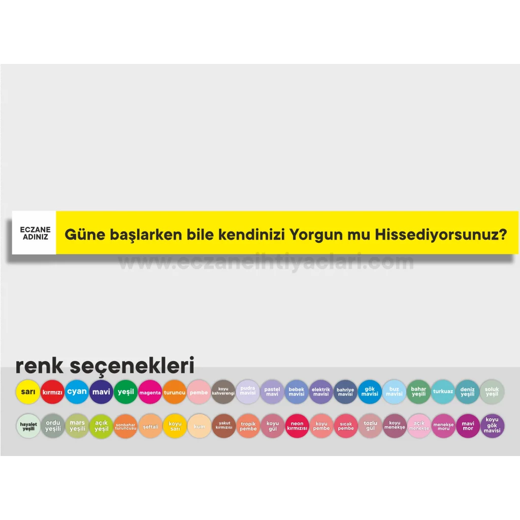 Güne başlarken bile kendinizi Yorgun mu Hissediyorsunuz?