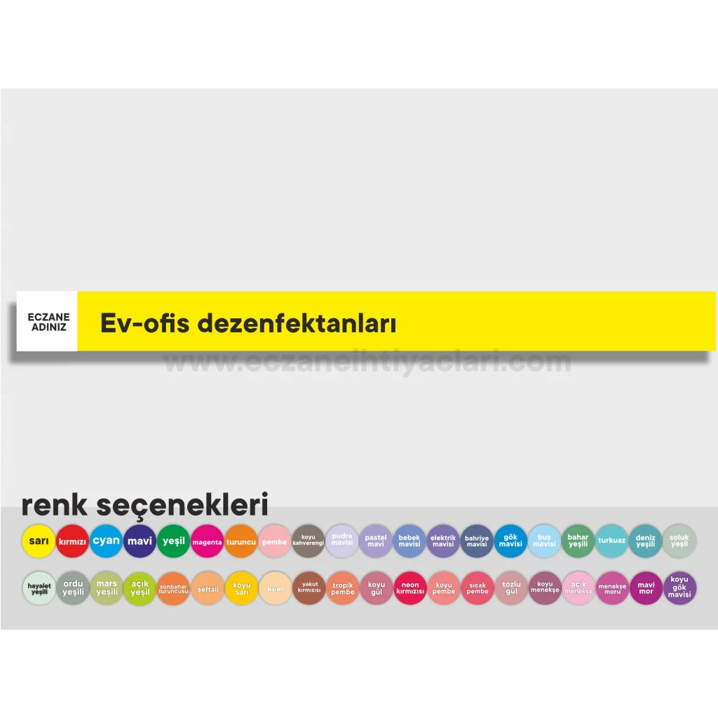 Ev-ofis dezenfektanları