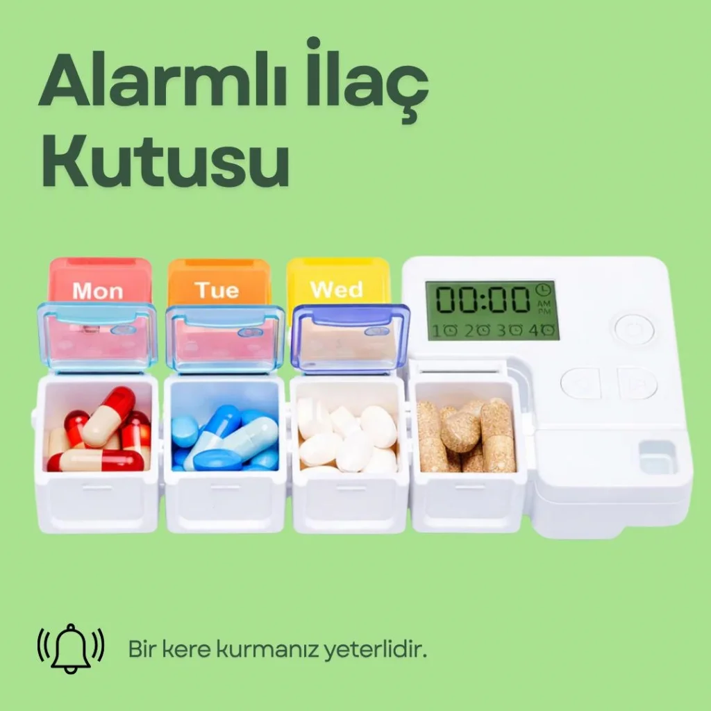 Alarmlı İlaç Kutusu