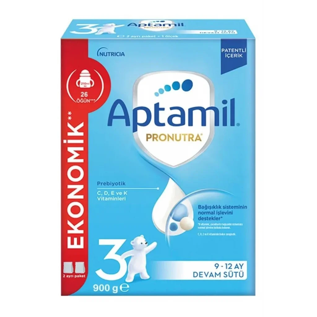 Aptamil Pronutra 3 Devam Sütü 900 gr - Ekonomik Paket