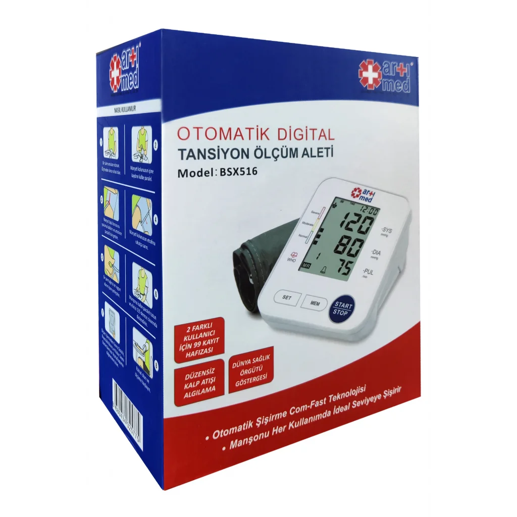 Artımed Bsx516 Otomatik Digital Tansiyon Ölçüm Aleti