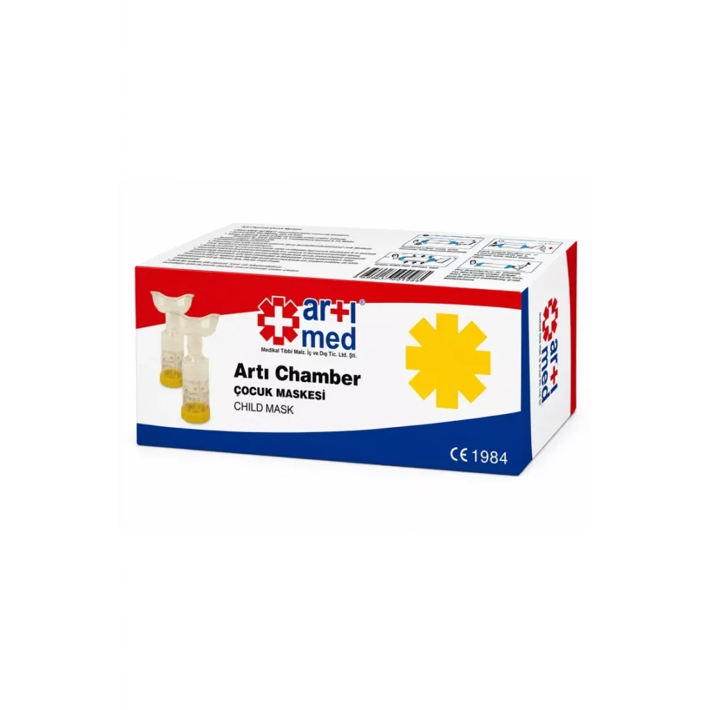 Artımed Chamber Sarı Çocuk Maskesi