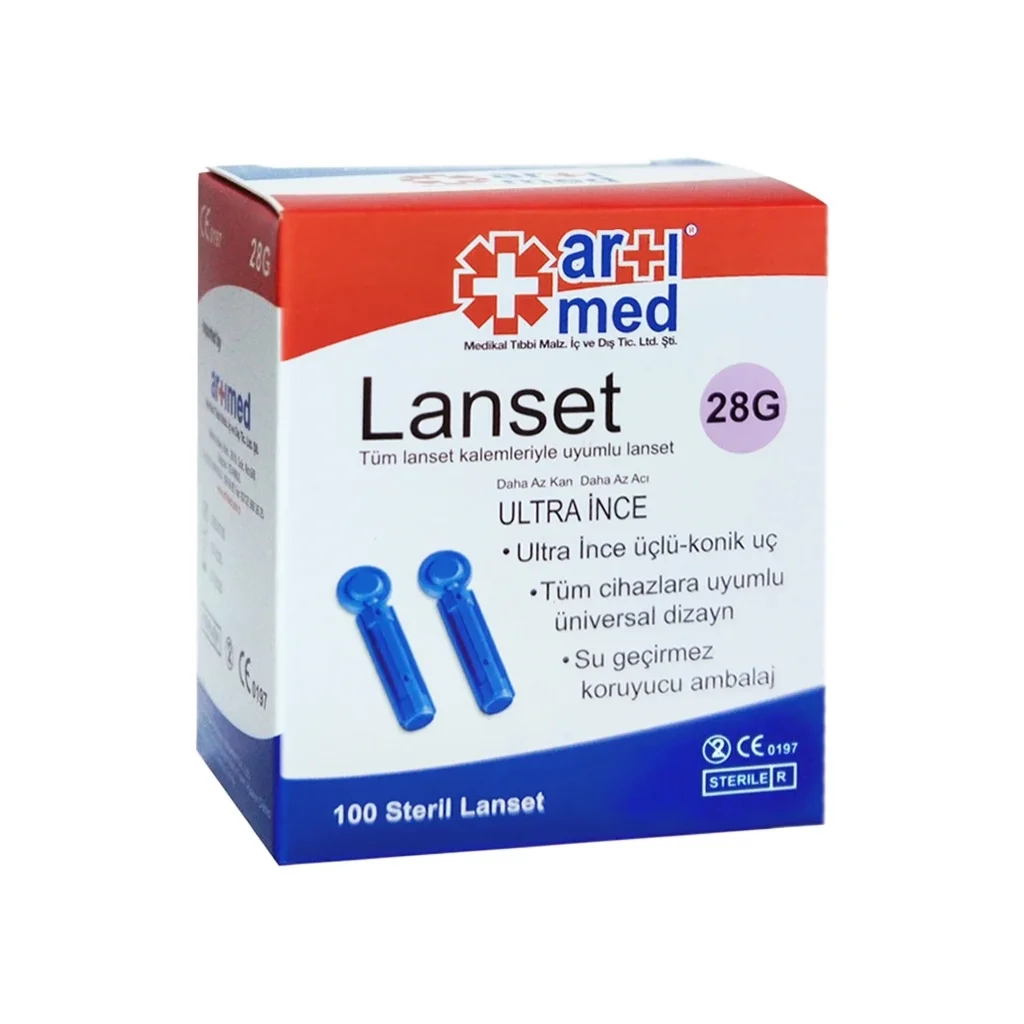 Artımed Steril Lancet 28G 100 Adet
