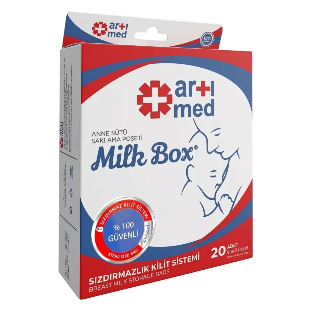 Artımed Süt Saklama Poşeti 20li