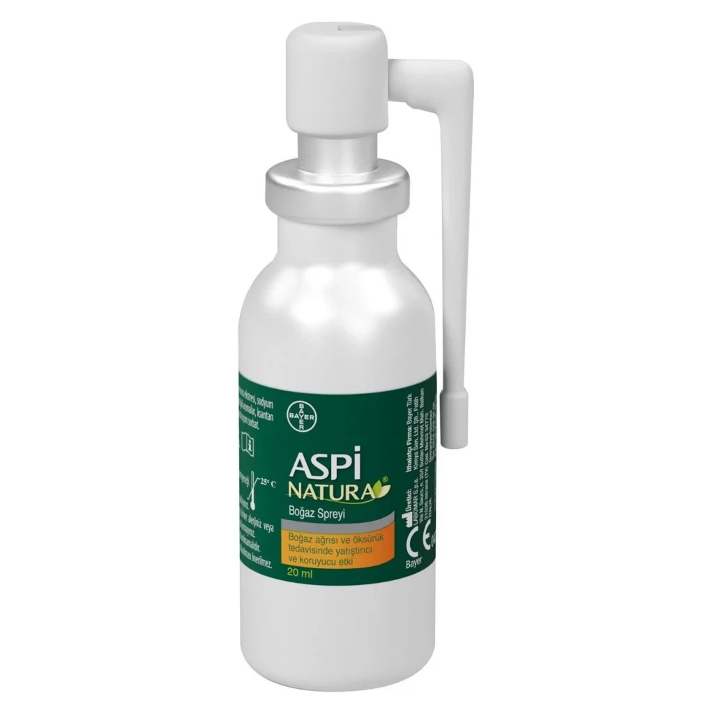 Aspinatura Boğaz Spreyi Nane Limon 20 ml