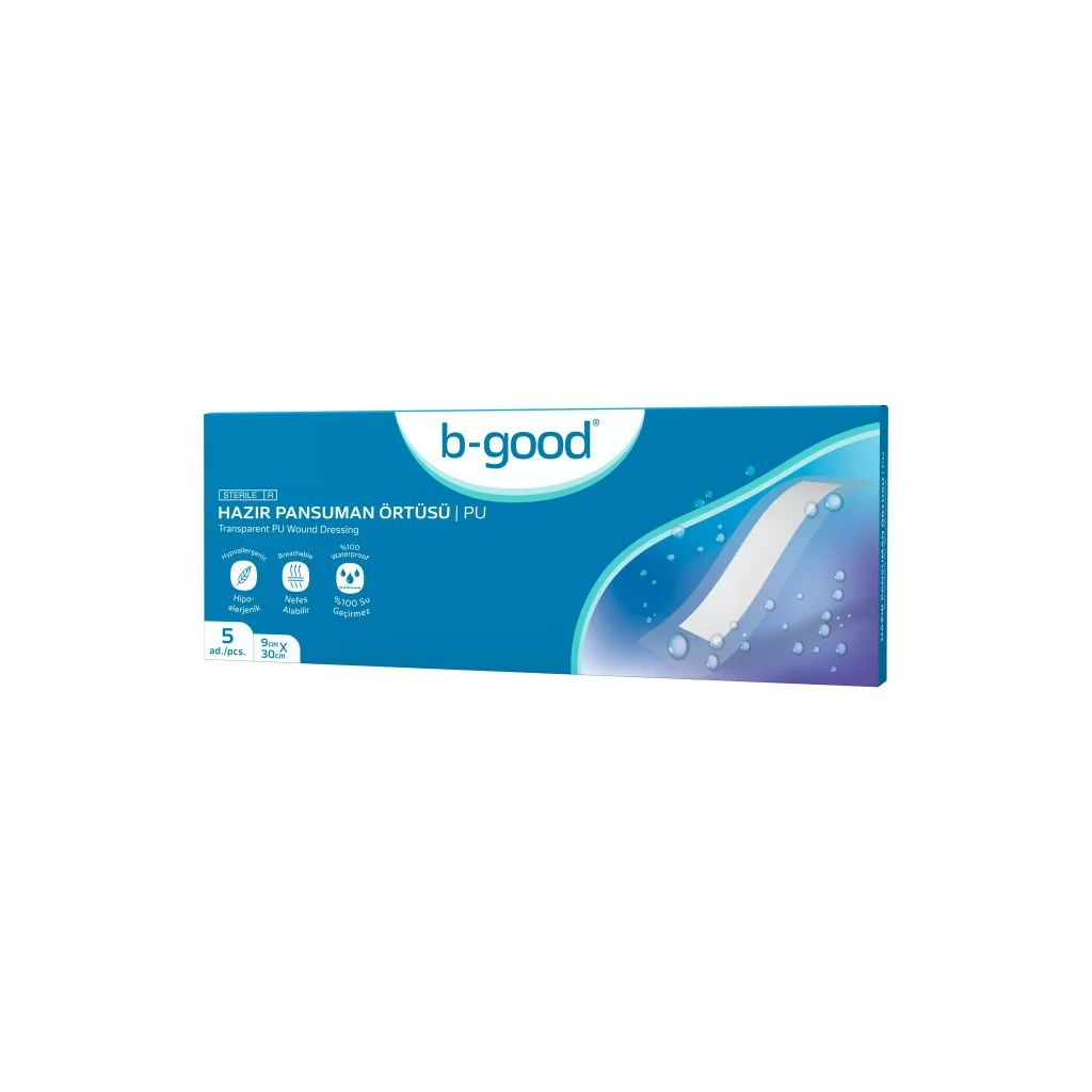 B-Good Hazır Pansuman Örtü 9 cm x 30 cm - 5 Adet